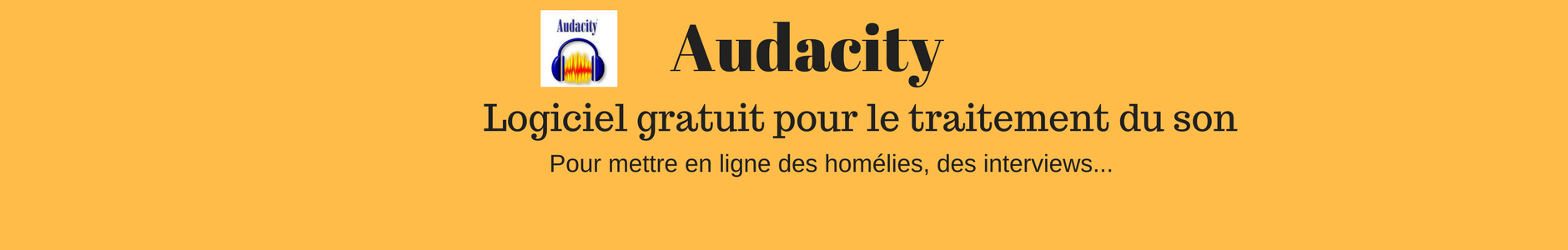 Audacity – Service de Communication
